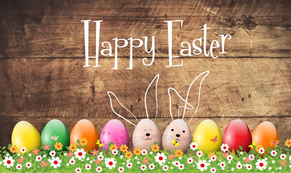 happy_easter_card_vector_design_with_colorful_eggs_6826143